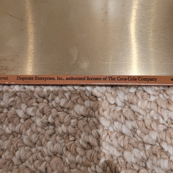 Vintage Coca-Cola tin sign - Picture 6 of 9